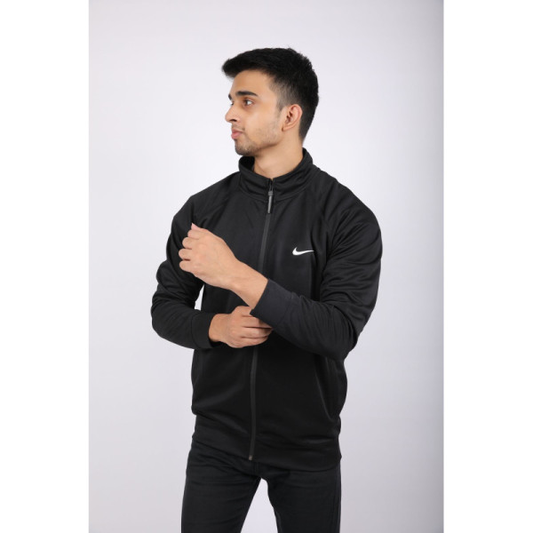 Nik Black Track Jacket