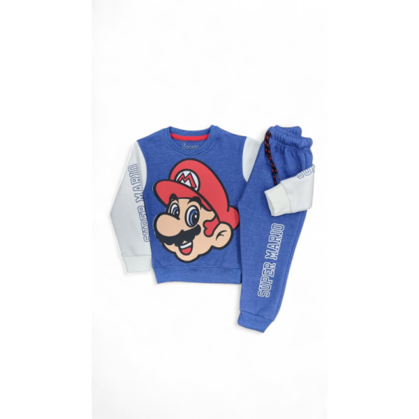 Super Mario Fleece Sweatshirt & Trouser