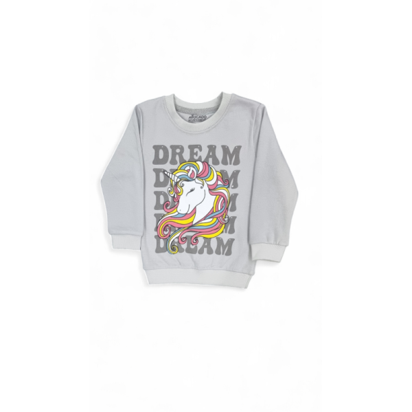 Rainbow Unicorn Dream Fleece Sweatshirt