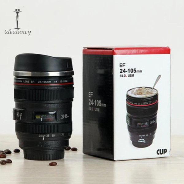 Creative Camera Lens Coffee Tea Mug 300 ML