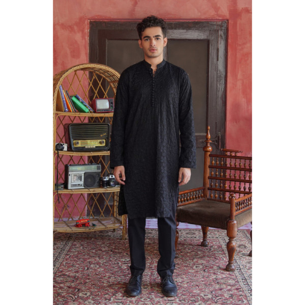 Eclipse Embroidered Suit Men