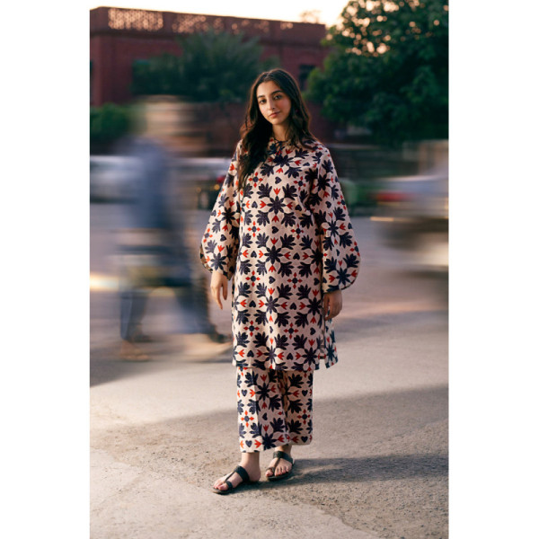 2 Piece - Printed Khaddar Suit - PP-07