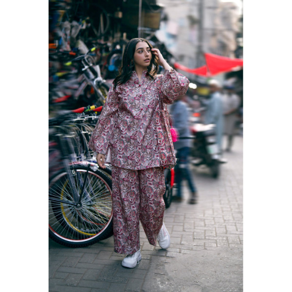 2 Piece - Printed Khaddar Suit - PP-04