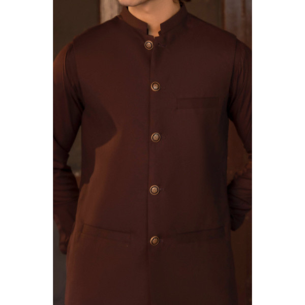 Walnut 3pc Suit Men