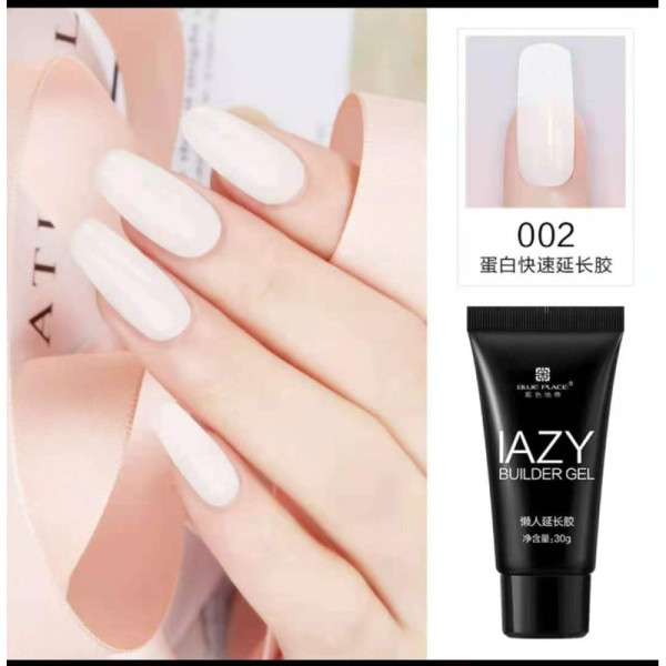 NAIL POLY GEL COLOUR WHITE No.2