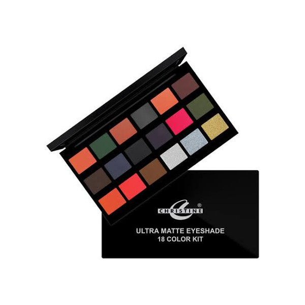 CHRISTINE ULTRA MATTE EYESHADE 18 COLOR KIT