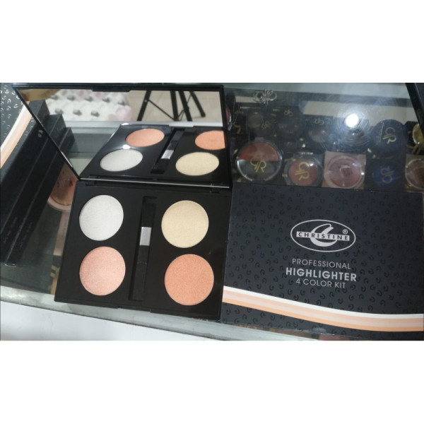 CHRISTINE PROFESSIONAL HIGHLIGHTER 4 COLOR KIT (01)