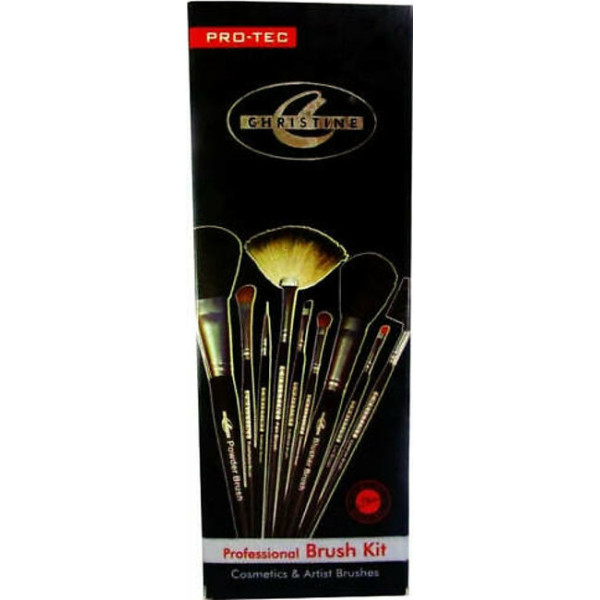 Christine Artistic Brush Kit Small 9 Piece