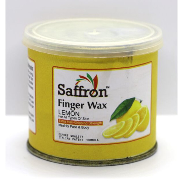 Saffron Finger Wax (Lemon Extract)