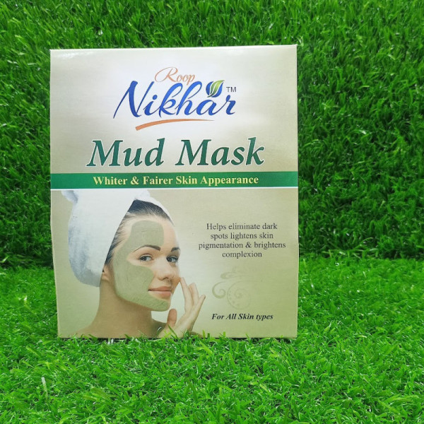 Roop Nikhar Whiter & Fair Skin Appearance 200g (Mud Mask Powder)