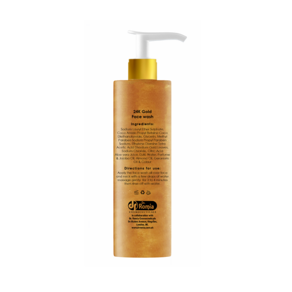 24K GOLD SKIN LIGHTENING FACE WASH