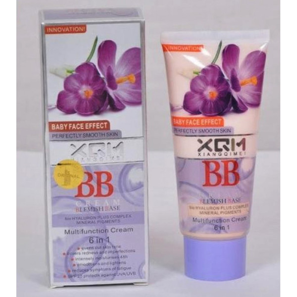 XQM BB Blemish Base Multi-function 6 in 1 Lavender Cream – 65 ml