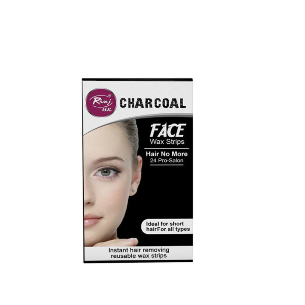 Rivaj Charcoal Face Wax Strips