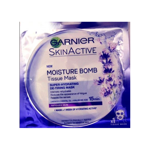 Garnier Skin Active Mask Hydra Bomb Soothing 32G-Purple