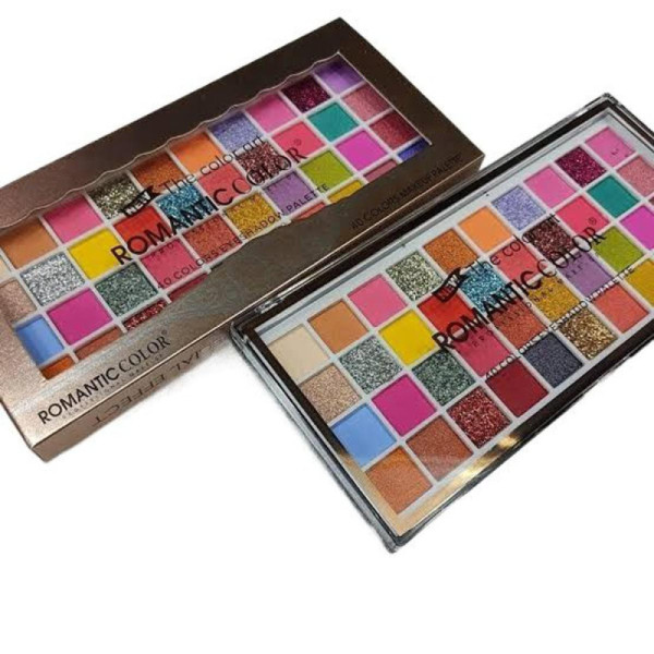 ROMANTIC COLOR 40 colours professional eyeshadow palette