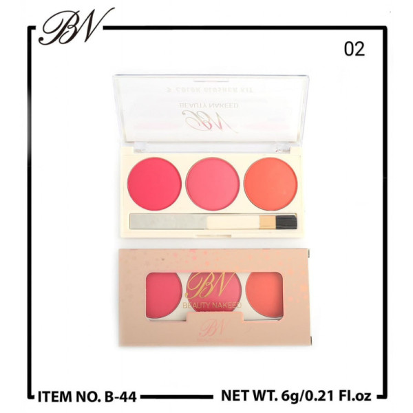 Beauty Nakeed blusher kit professional Amazing shades elegant Natural look