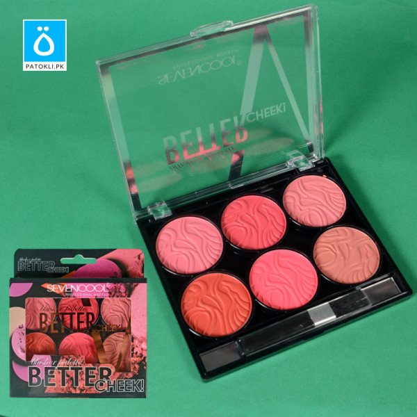 Seven Cool Better Cheek Blush Palette