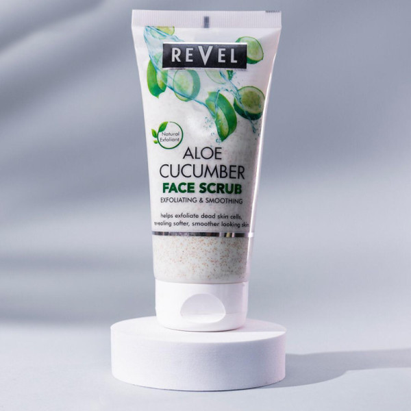 Revel Face Scrub Aloe Cucumber Exfoliating & Smoothing 150ml