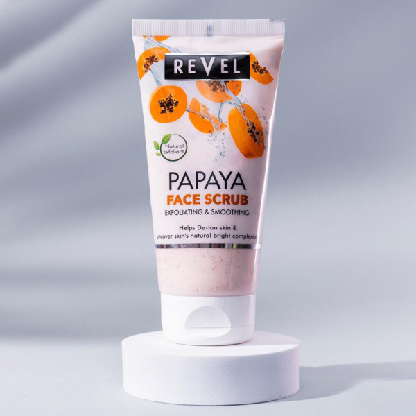 Revel Face Scrub Papaya Exfoliating & Smoothing 150ml