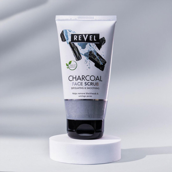 Revel Face Scrub Charcoal Exfoliating & Smoothing 150ml