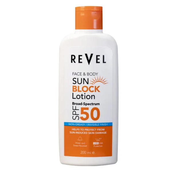 Revel Sun Block Lotion 200ml