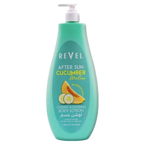 Revel body lotion after sun cucumber melon 750ml