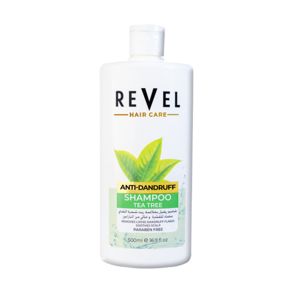 Revel shampoo tea tree anti dandruff 500ml