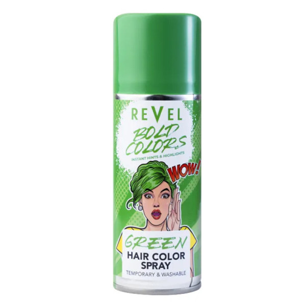 Revel hair color spray green 150ml