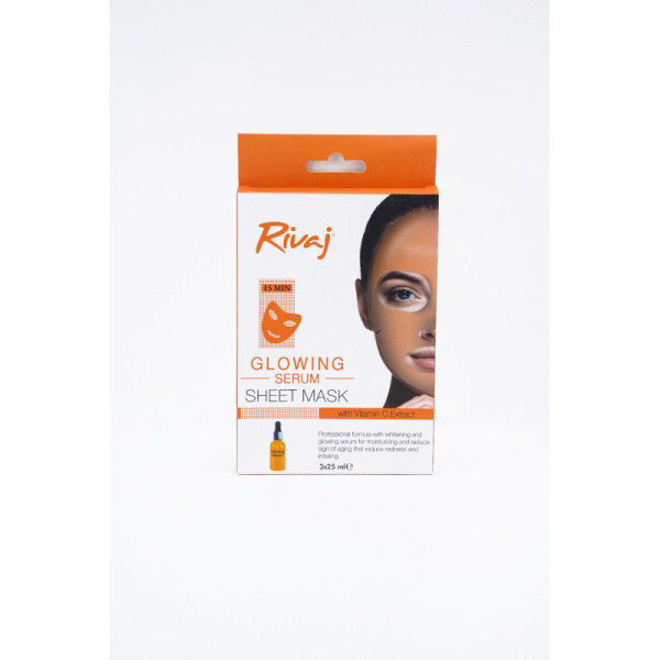 Rivaj Glowing Serum Sheet Mask